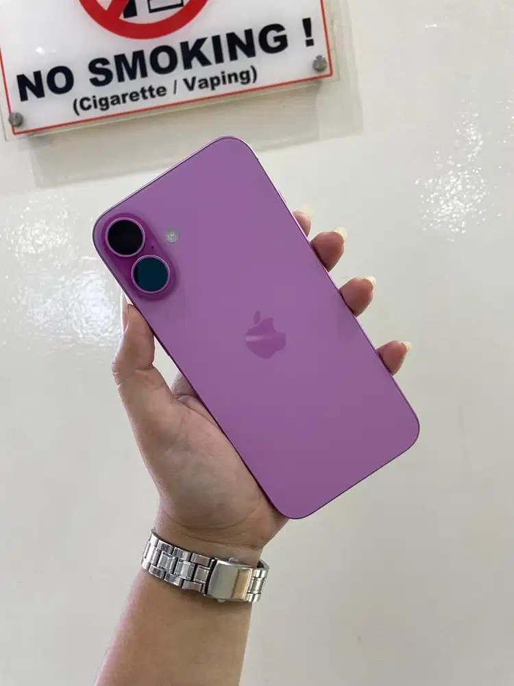 IPHONE 16 PLUS 128 RESMI PA/A BH 94% ORI