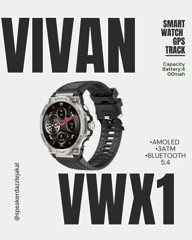 smartwatch vivan vwx1