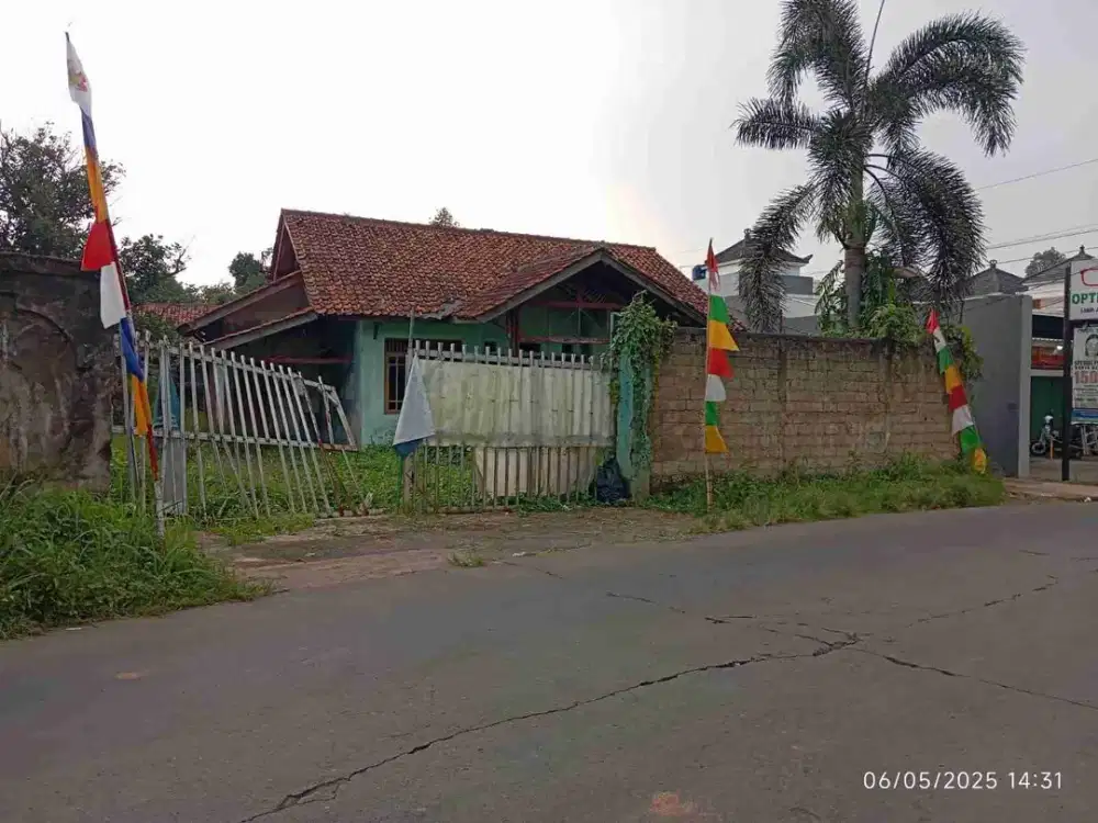 DIJUAL CEPAT TANAH DARAT DEPOK JAWA BARAT 3.5jt/meter NEGO