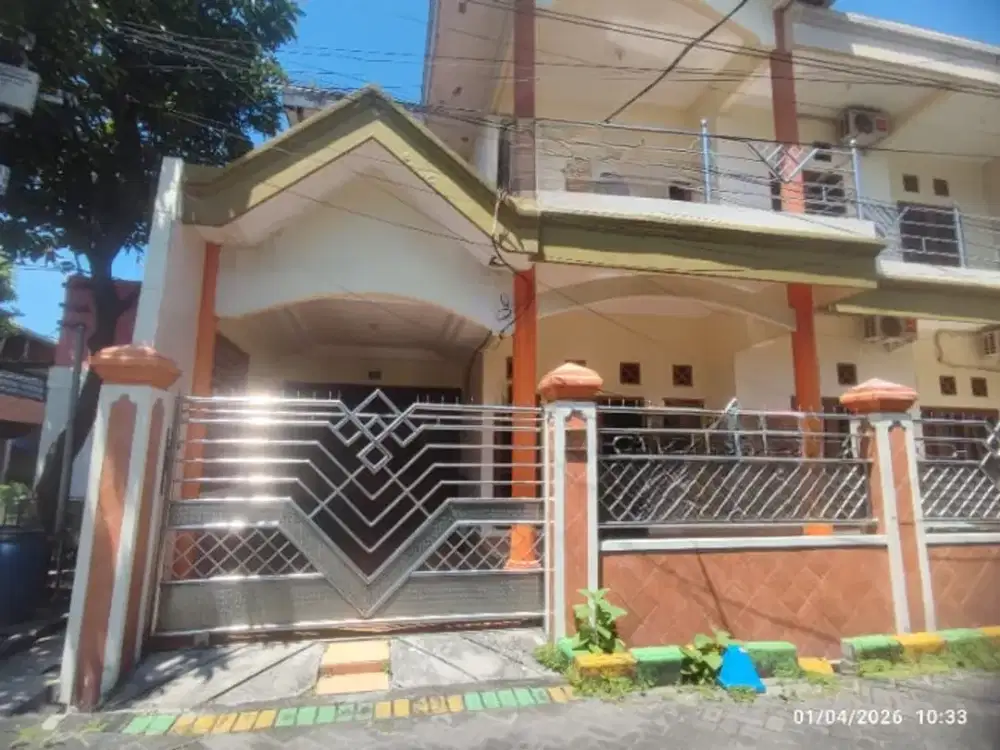 Di Jual & Di Sewakan Rumah 2 Lantai Siap Huni Jl. Gubeng Kertajaya VI, Surabaya