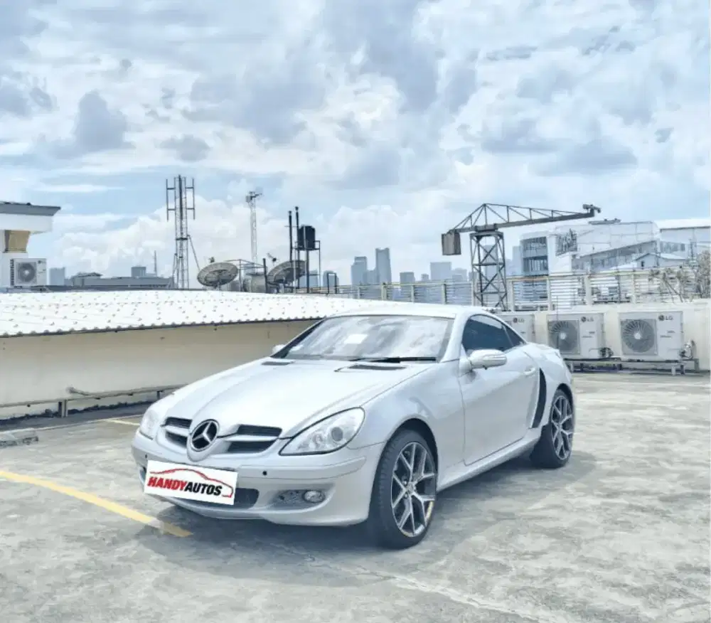 Mercedes Benz SLK200 Cabriolet Tahun 2004 Automatic Abu-abu Metalik