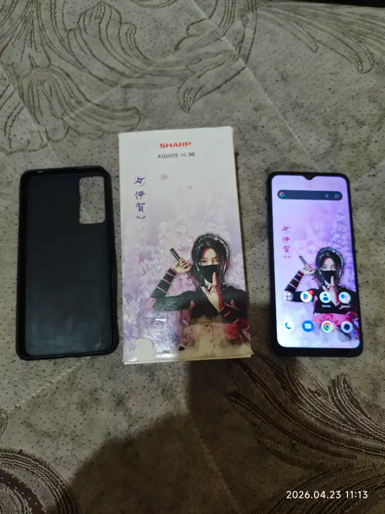 Sharp Aquos V6 5G (RAM 4/128GB) - Jaringan Ngebut Body Mulus