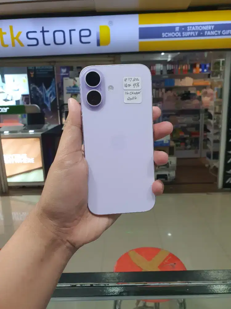 Iphone 17 256 GB Resmi iBox Lavender Garansi ON