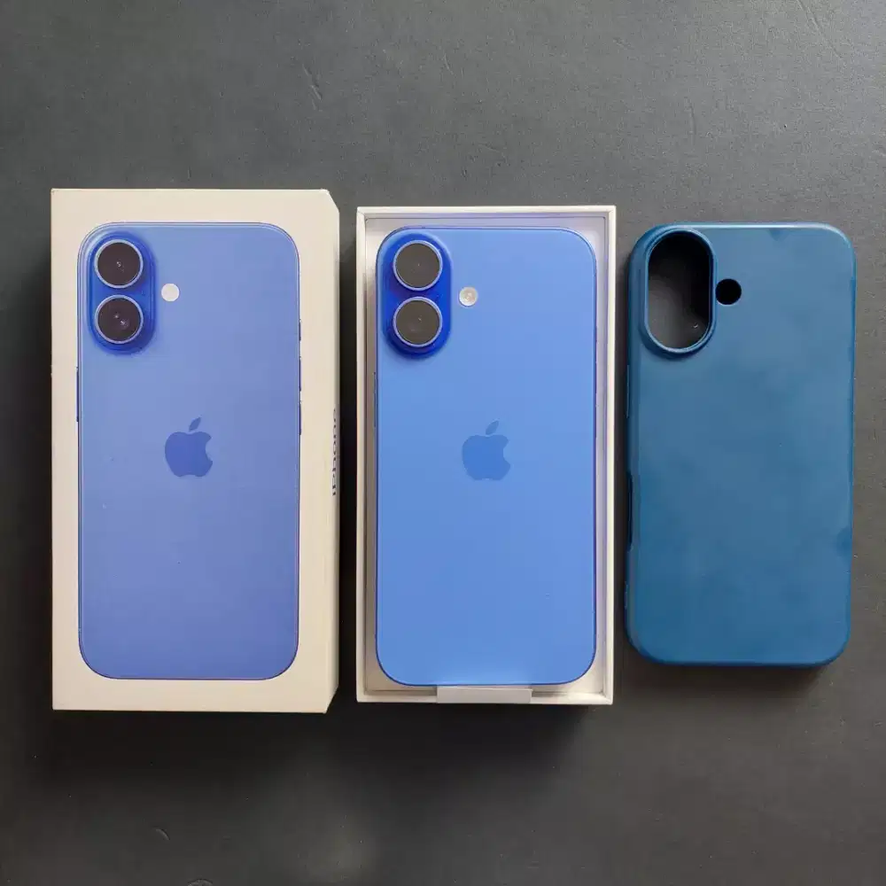 IPHONE 16 ULTRAMARINE 128GB EX GARANSI RESMI IBOX