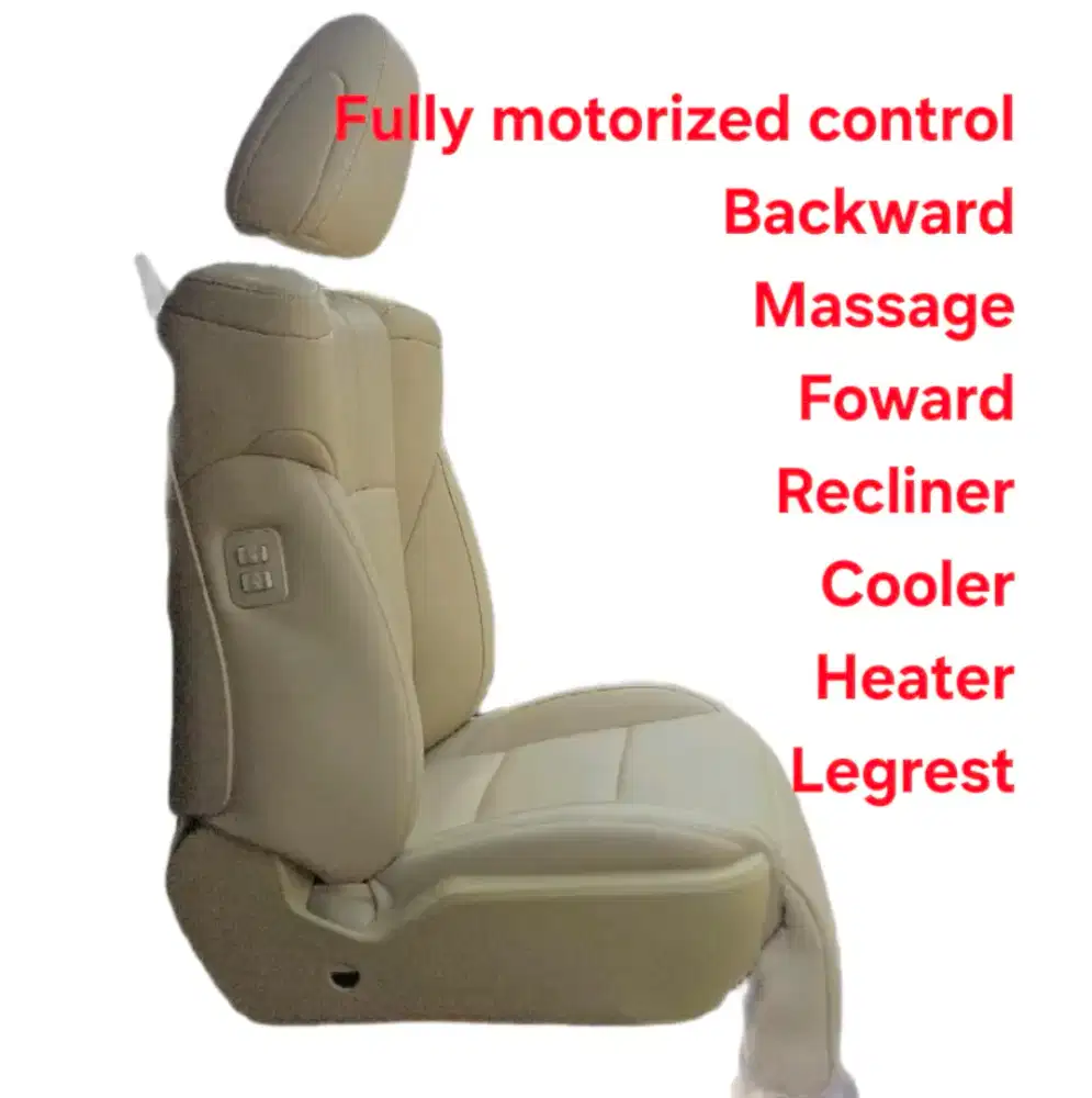 Jok kursi luxury alphard hiace