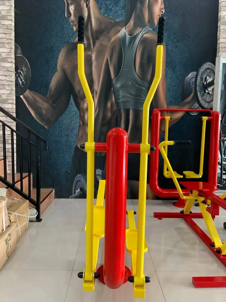 Alat fitness Outdoor elliptical machine-alat gym outdoor berkualitas
