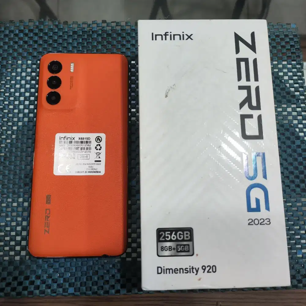 Infinix Zero 5G 8/256Gb Fullset, bisa TT