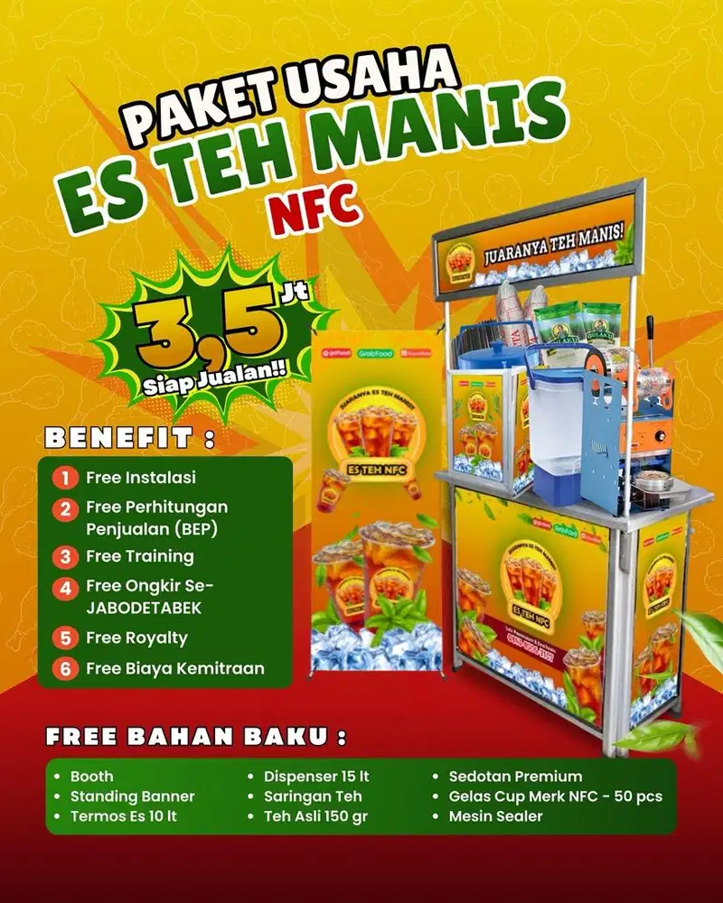 Paket Usaha Teh Manis