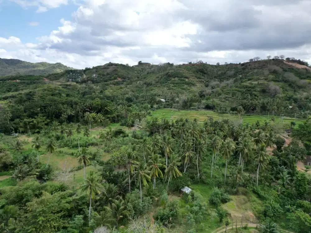 Tanah kapling view laut prabu areguling dekat Kuta Mandalika Lombok