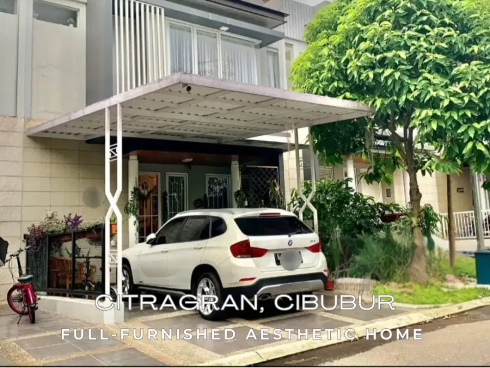 Turun Harga! Rumah 2Lt Full-Furnished di Citragran Cibubur - SHM