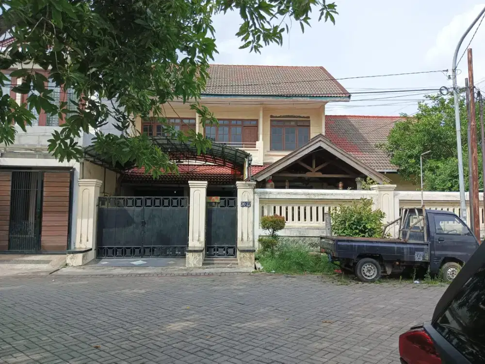 JUAL  CEPAT RUMAH 2 LANTAI PERUM KEBONSARI ELVEKA JAMBANGAN SURABAYA