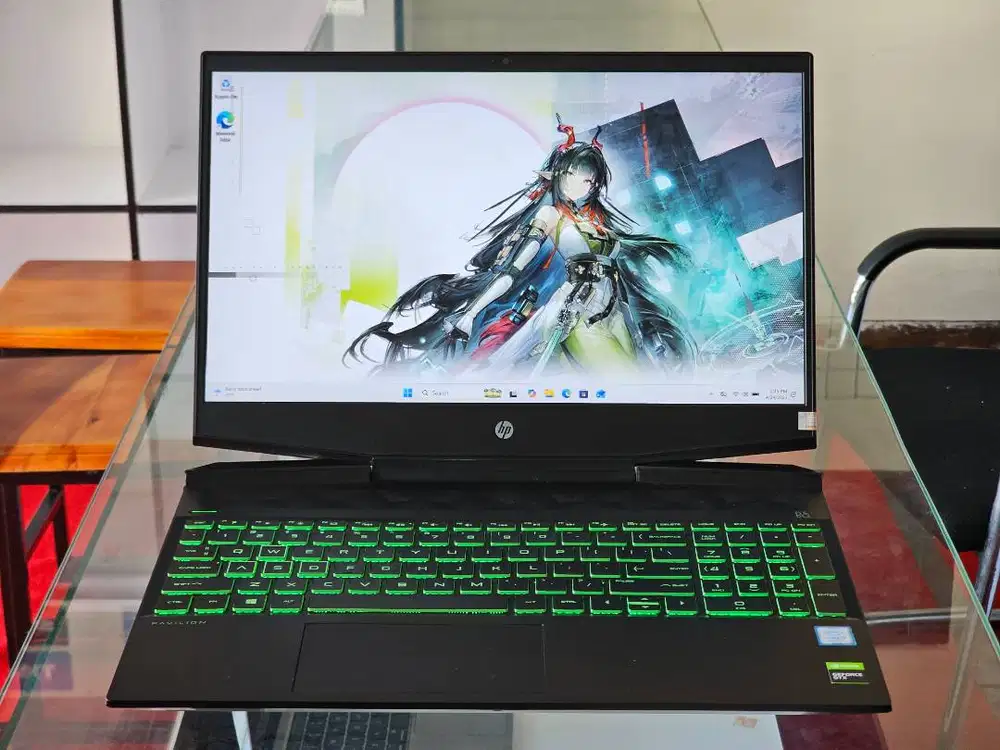 HP Pavilion Gaming 15 intel Core i7 Gen 9 Ram 8 GB SSD 256 GB HDD 1 TB