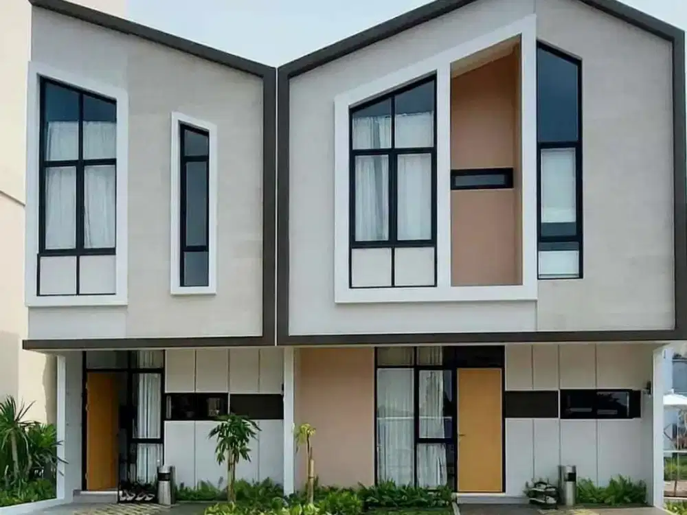 RUMAH 2 LANTAI SIAP HUNI DI JABABEKA CIKARANG CLUSTER WIMBLEDON TANPA DP FREE PPN