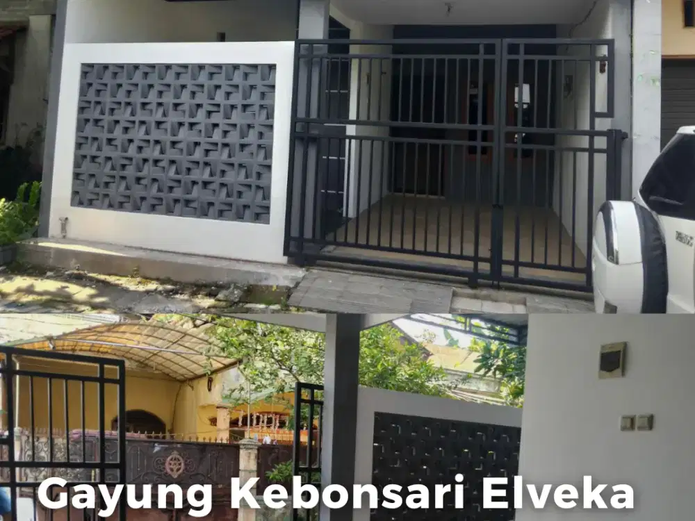 Rumah Gayung Kebonsari Elveka KOSONGAN • BARU RENOV