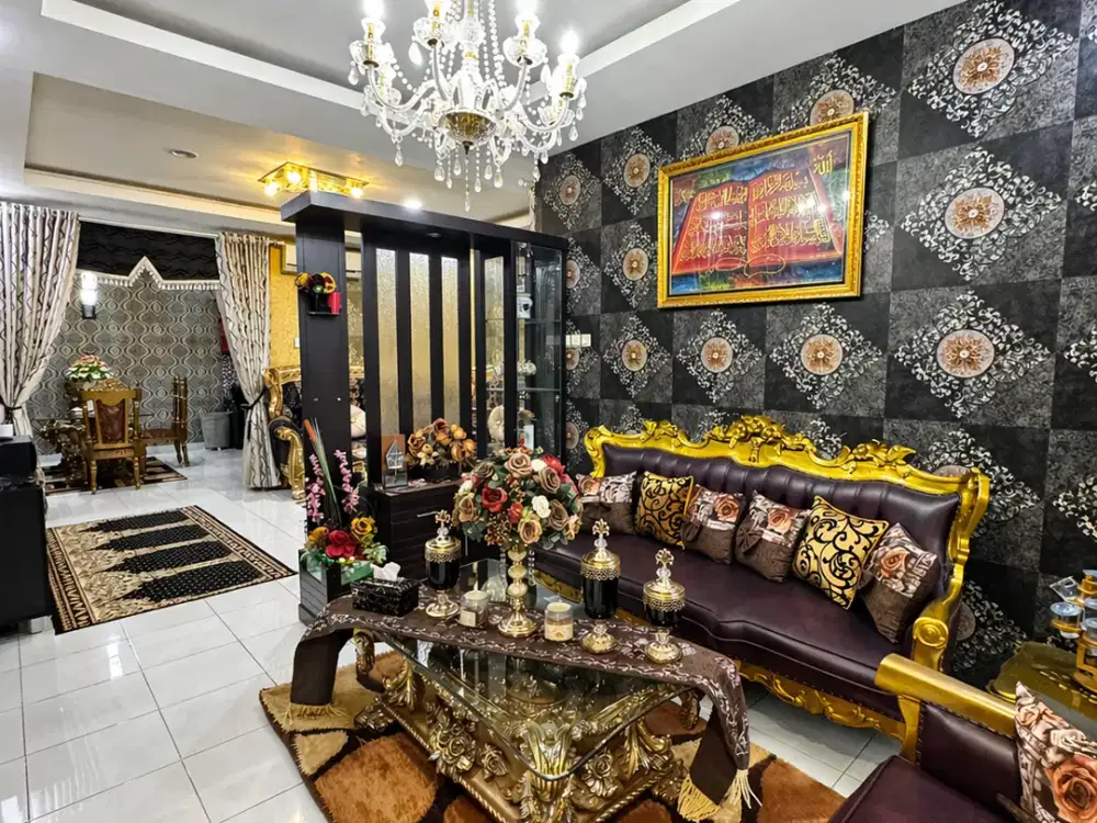 Rumah West Covina Cibubur 8x16 128m2 3+1KT Full Furnish Bisa KPR