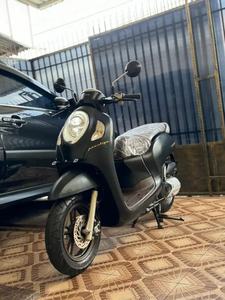 KM 720 Perak! Honda Scoopy Prestige Keyless 2025 PJak Bln 06.2025