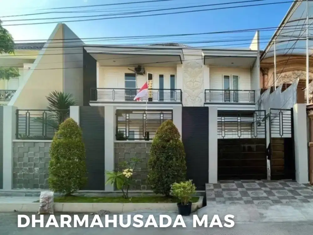RUMAH 2 LANTAI  DHARMAHUSADA MAS Row jalan kembar