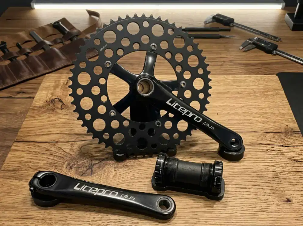 Crankset litepro plus + chainring 53T