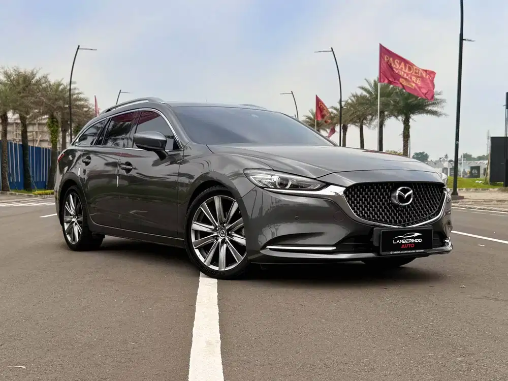 MAZDA 6 2.5 ELITE ESTATE WAGON 2019 GREY LOW ODO 2018