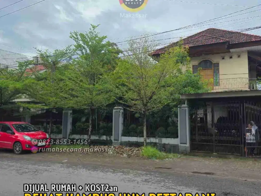 Rumah Tinggal dan Rumah Kost 2LT (20x30) Tengah Kota Makassar