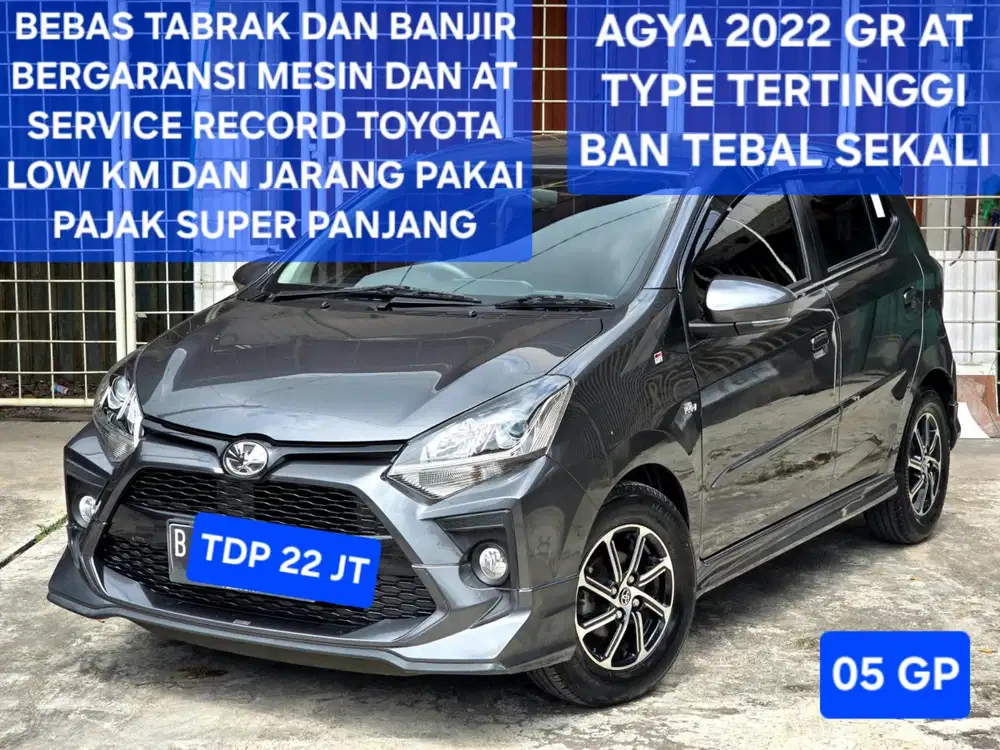 Toyota Agya 2022 GR AT Automatic Model 2021 TRD G 2020 Ayla X Silver R