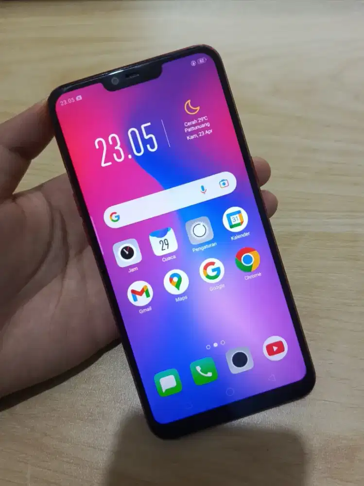 Oppo A3s 2/16 Normal 100% - HP Bekas Handphone Second Murah