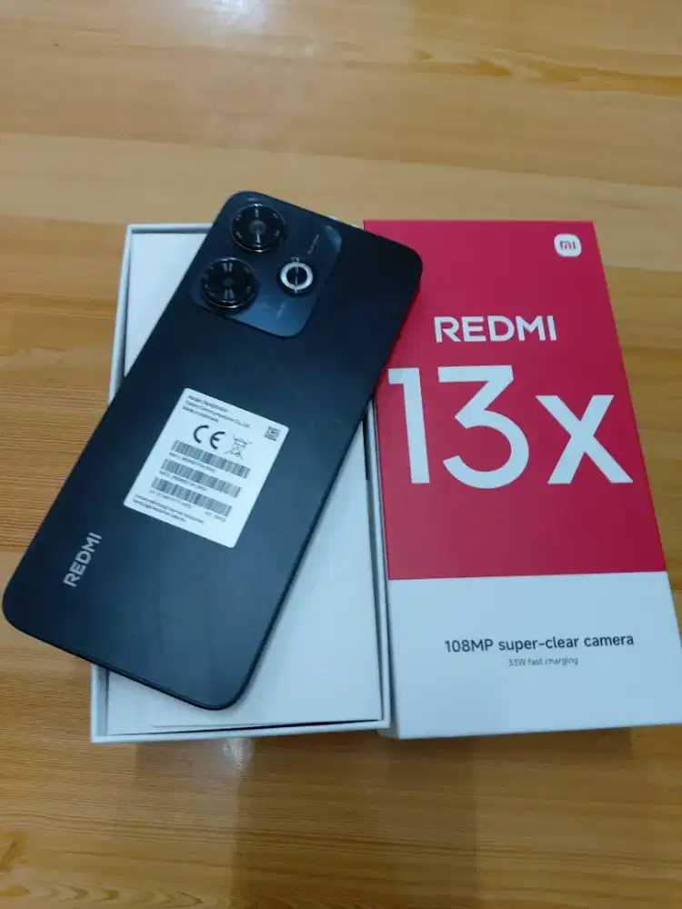 redmi 13x ram 8/256 fullset like new