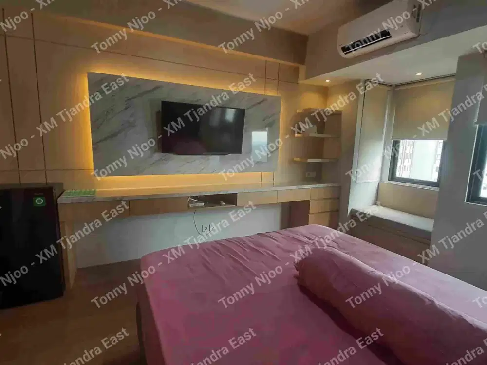 Apartemen Cornell Type Studio Design Interior Mewah