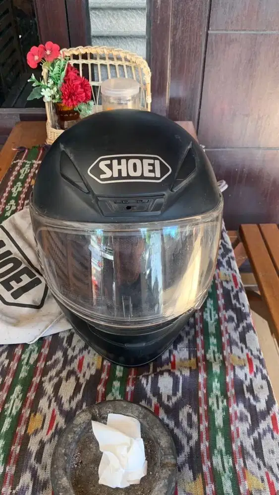 shoei black matte