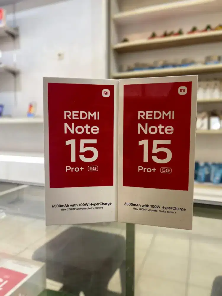 Redmi note 15 pro+ 8/256 promo+bonus cash & kredit Garansi Resmi