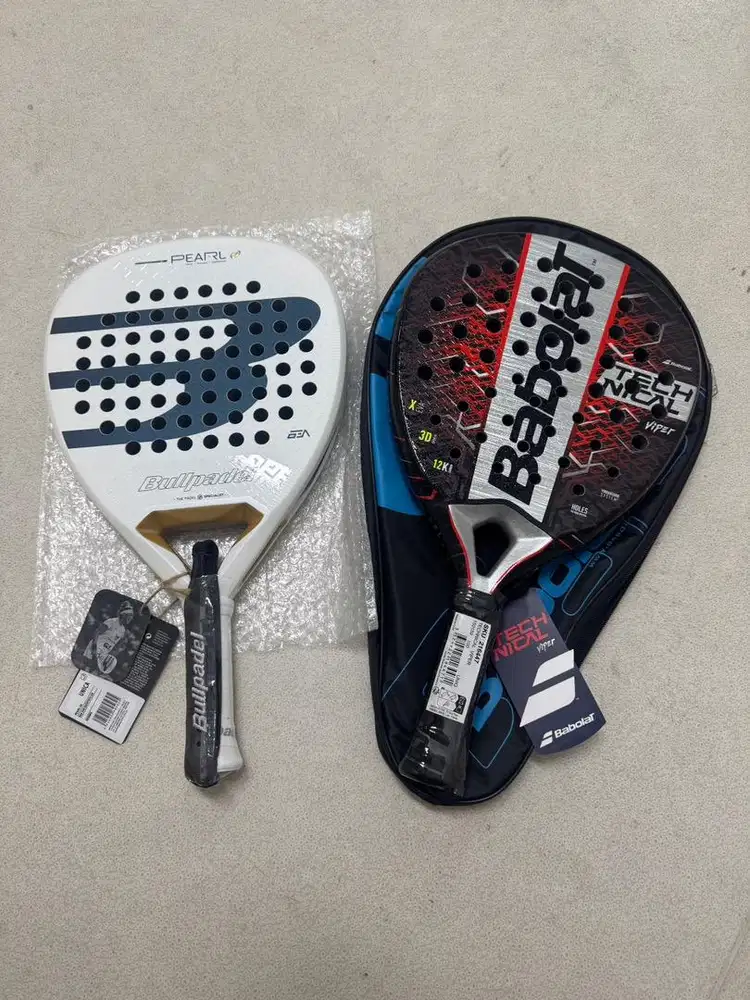 Bullpadel pearl 2026 & babolat technical viper 2025