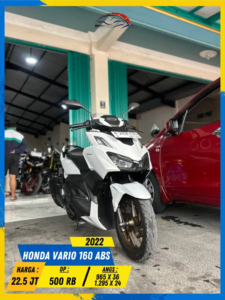 HONDA VARIO 160 ABS 2022 MESIN AMAN POLL MASZEHH HIKMAH MOTOR KEPUH