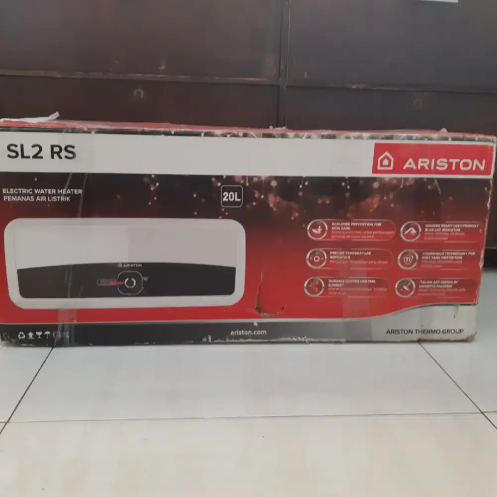 Water Heater Electric Pemanas Air Listrik ARISTON Besar 20 Liter