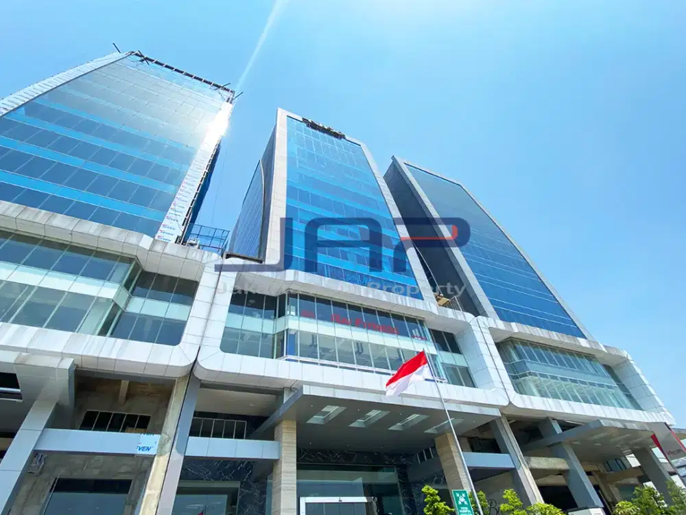 Kantor Area Burz@ Tower di PIK 308.13 Sqm Bare Lokasi Strategis