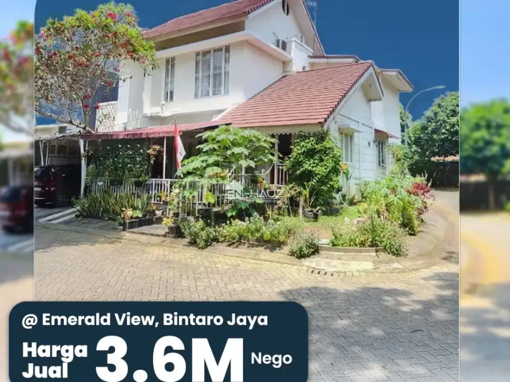 (TI) DI JUAL RUMAH @EMERALD VIEW, BINTARO JAYA