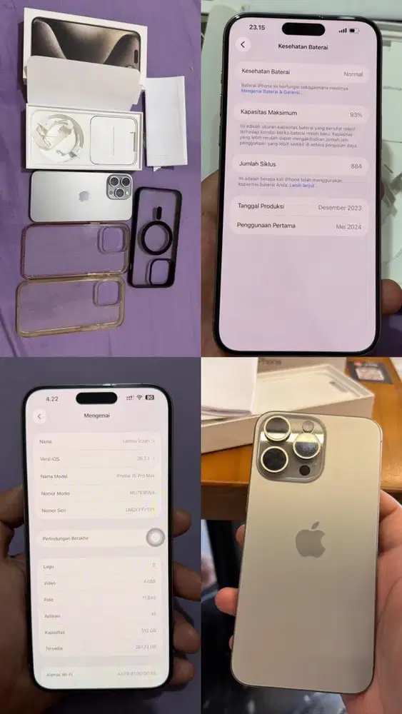 Iphone 15 pro max 512gb ex ibox