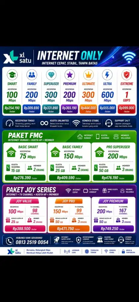 WIFI INTERNET XL SATU