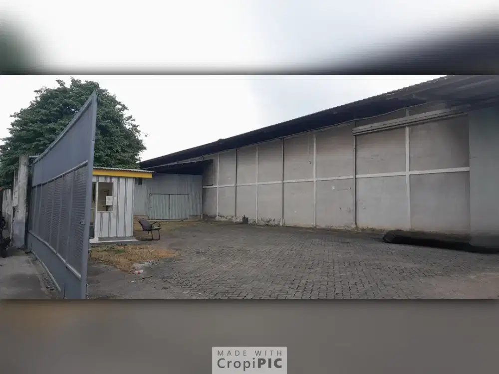 Gudang Tambun Selatan LT 4.500m² – Akses Kontainer, Siap Operasional!