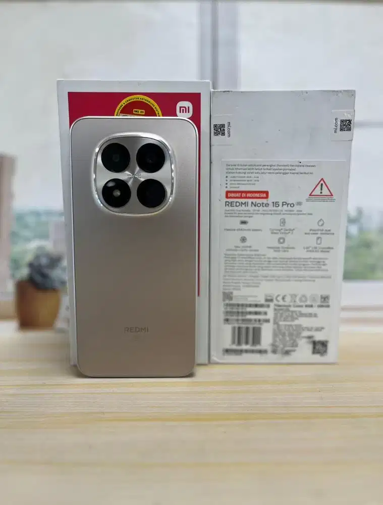 Xiaomi note 15 pro 5G 8/256gb lengkap