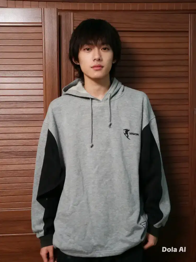 VISION STREET WEAR JAKET HOODIE OVERSIZE LD SAMPE 130 BISA JUMBO YA