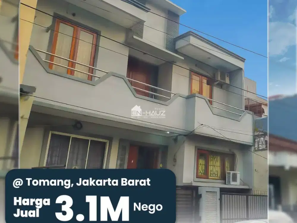 (IRV) DI JUAL RUMAH TOMANG, JAKARTA BARAT