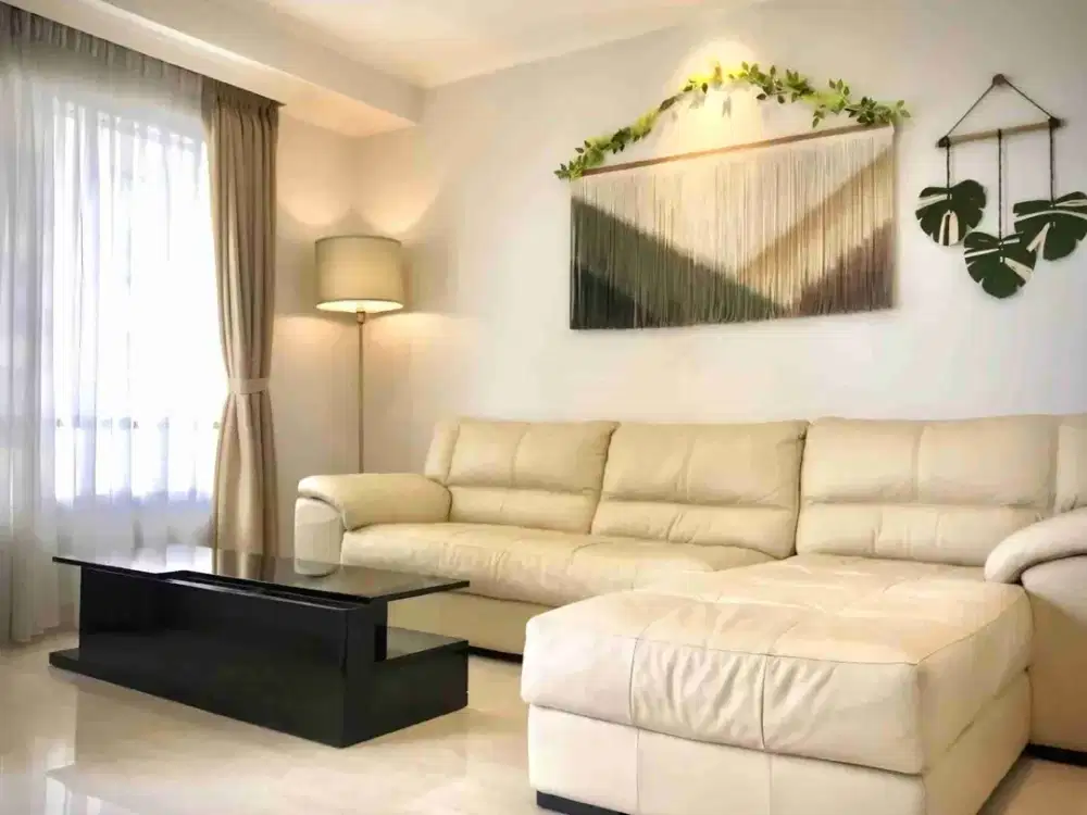 Apartemen Permata Hijau Residence dg 3 BR, Full Furnished