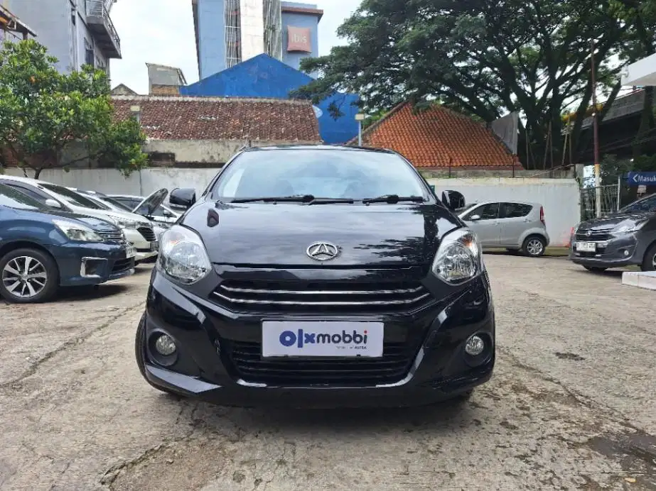 DP MURAH Daihatsu Ayla 1.0 X Bensin-AT 2019 Hitam CAHOD
