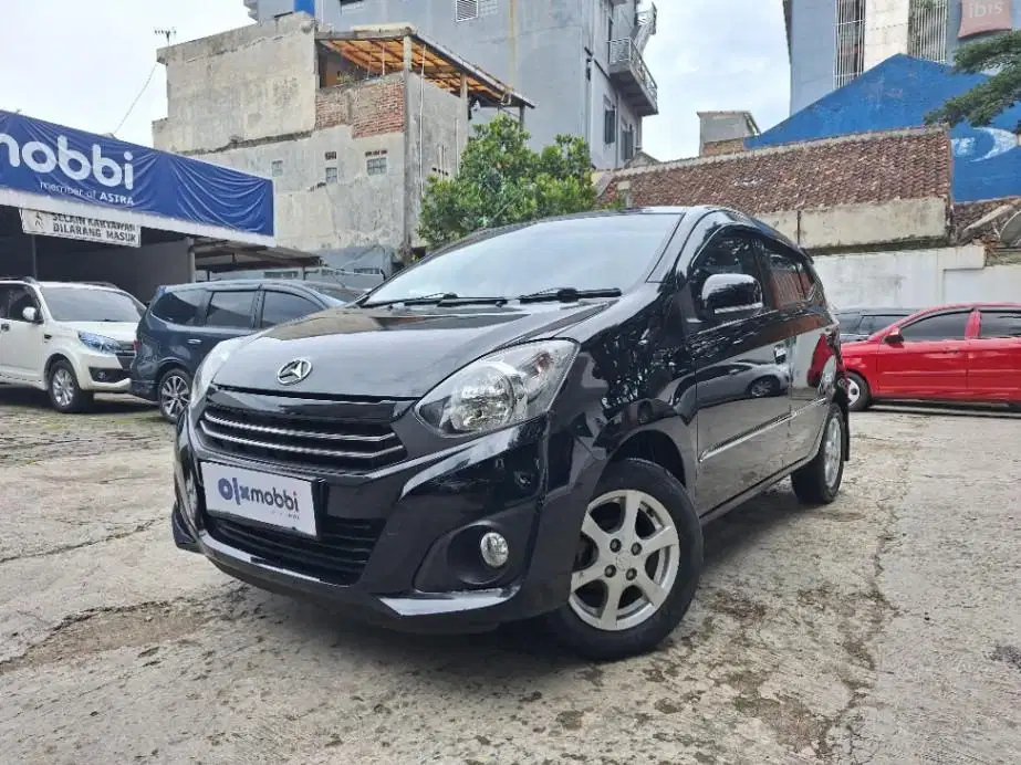 DP MURAH Daihatsu Ayla 1.0 X Bensin-AT 2019 Hitam CAHOD