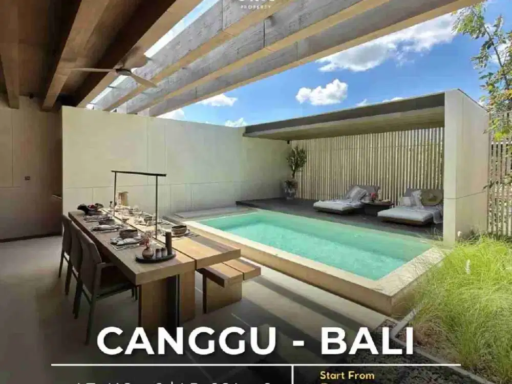 CANGGU - BALI
MODERN TROPICAL VILLA
FULLY FURNISHED