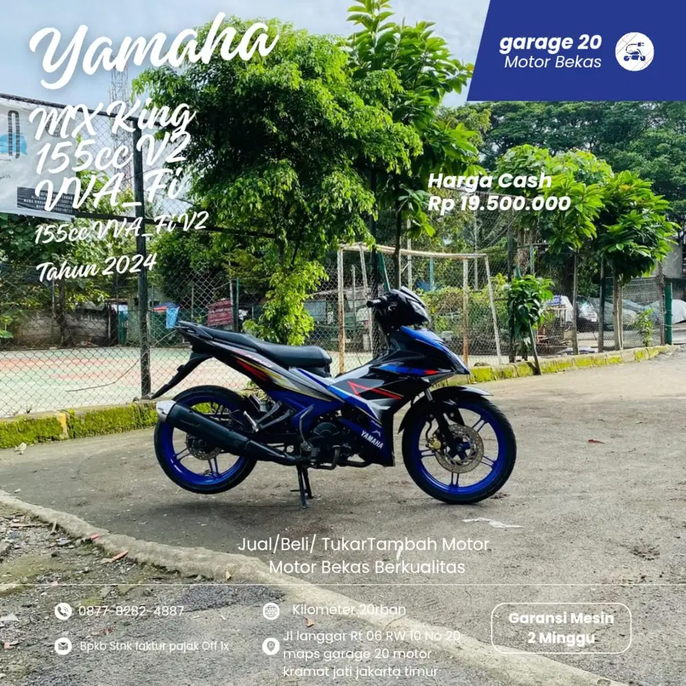 Yamaha All New MX king 155cc v2 vva_fi Tahun 2024