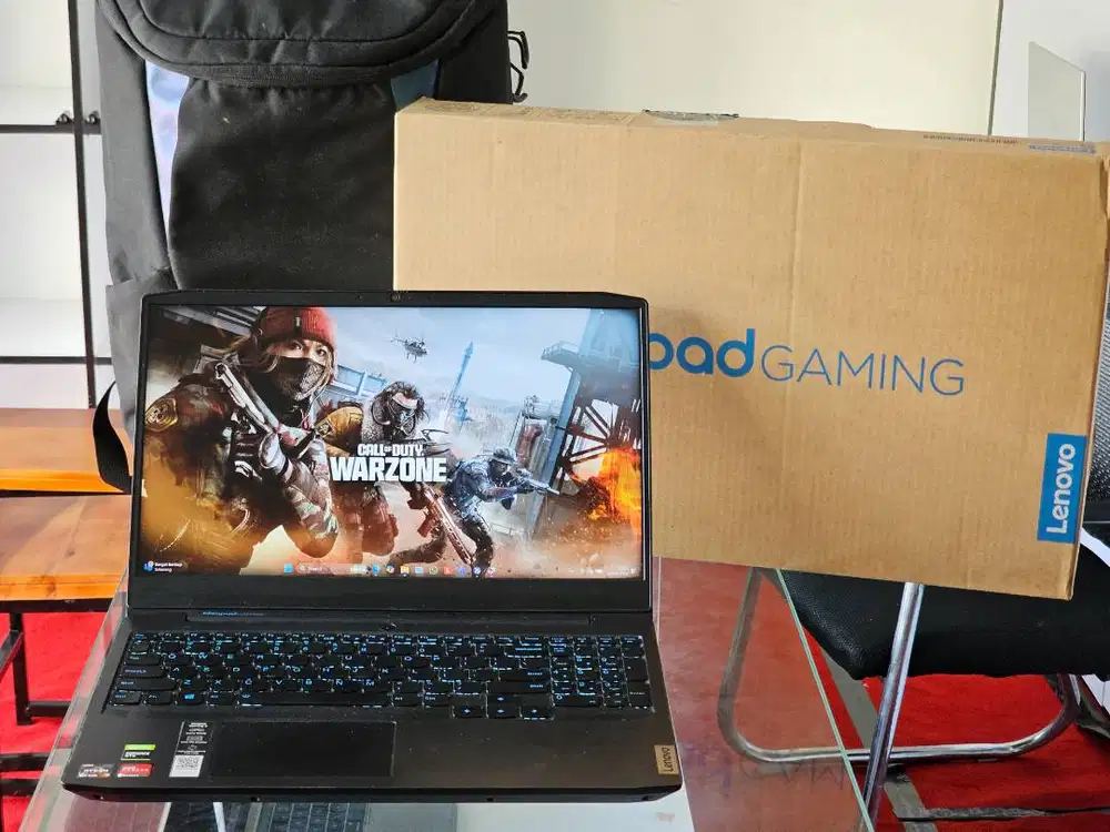 Lenovo ideapad Gaming 3 AMD Ryzen 7 4000 Series Ram 16 GB Nvidia GTX 1