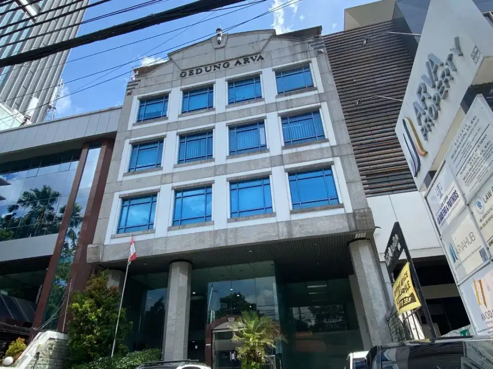 Kantor Area Gondangdia di Gedung Arva 73 Sqm Bare Dekat KRL
