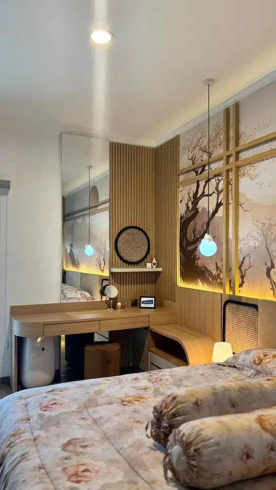 Bedroom Set Japandi by Empat Kaki Interior