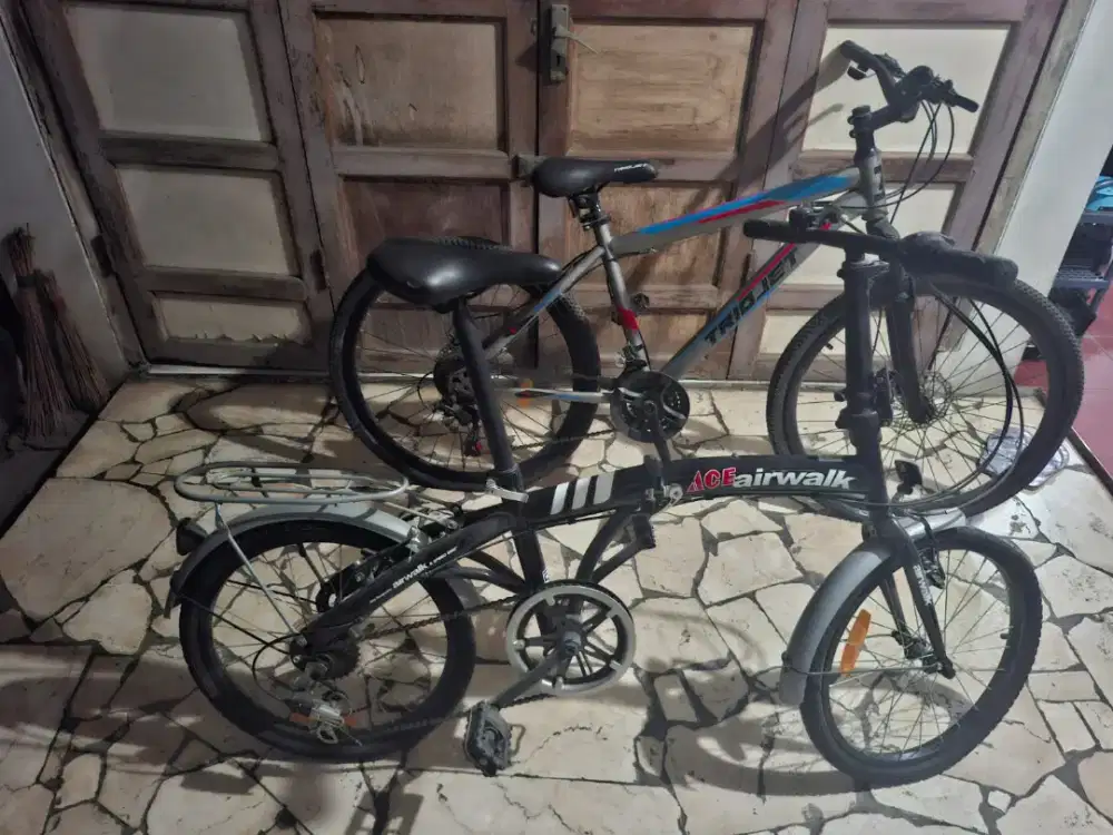 Jual Paket Sepeda MTB Triojet dan Ace Airwalk